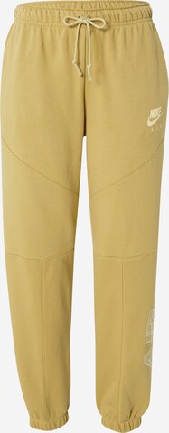 Pantalon Nike Sportswear en beige : devant