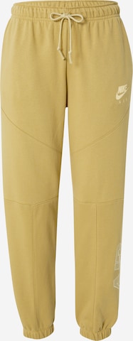 Nike Sportswear Pants in Beige: front