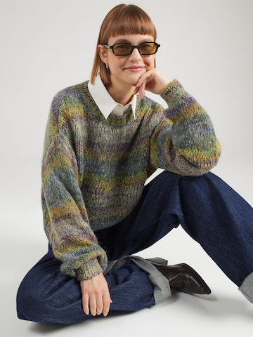 Pull-over Rich & Royal en mélange de couleurs : devant