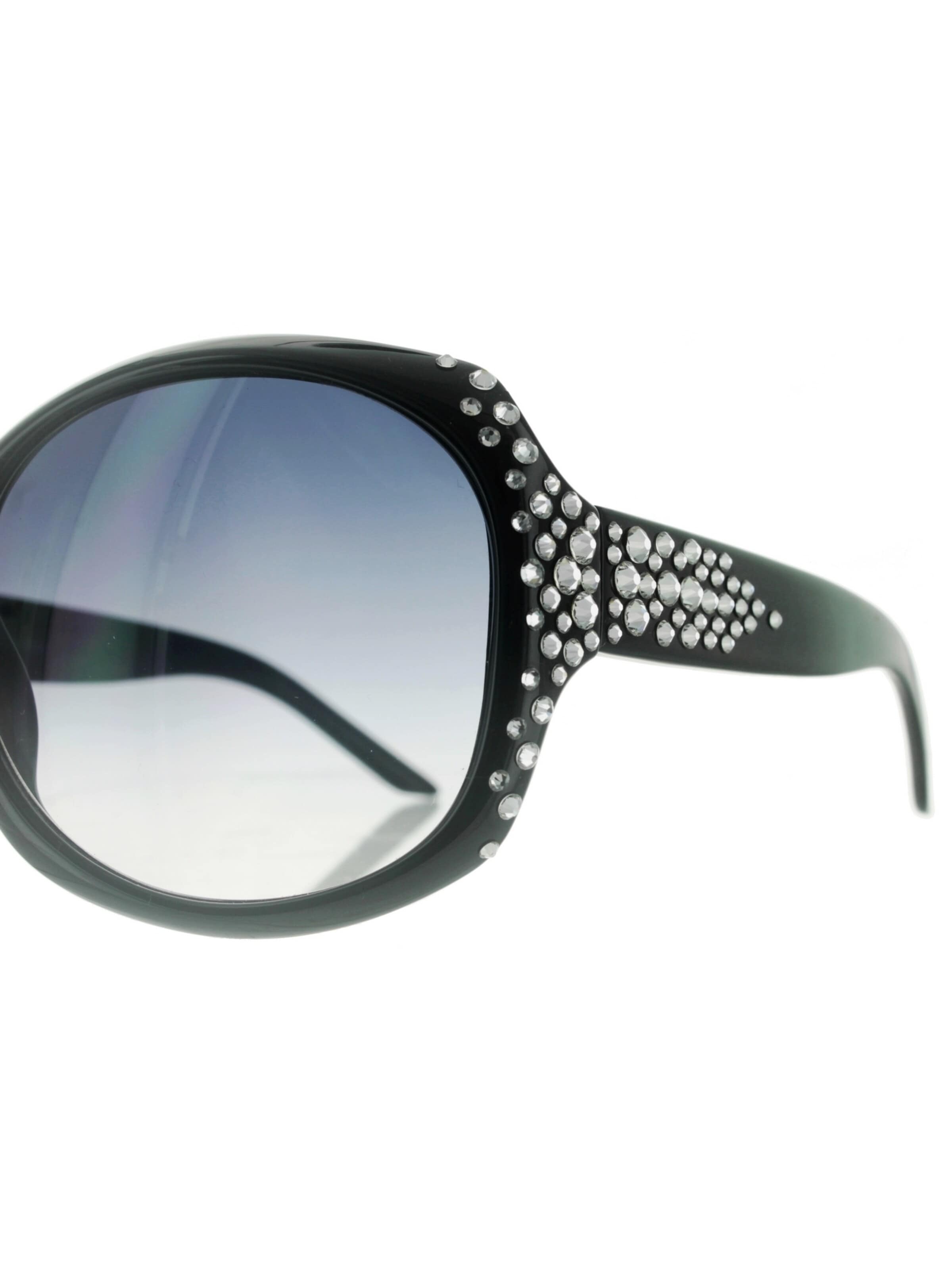 EXCLUSIVE EDITION - Gafas de sol 'Florence embellished with Swarovski crystals' en negro