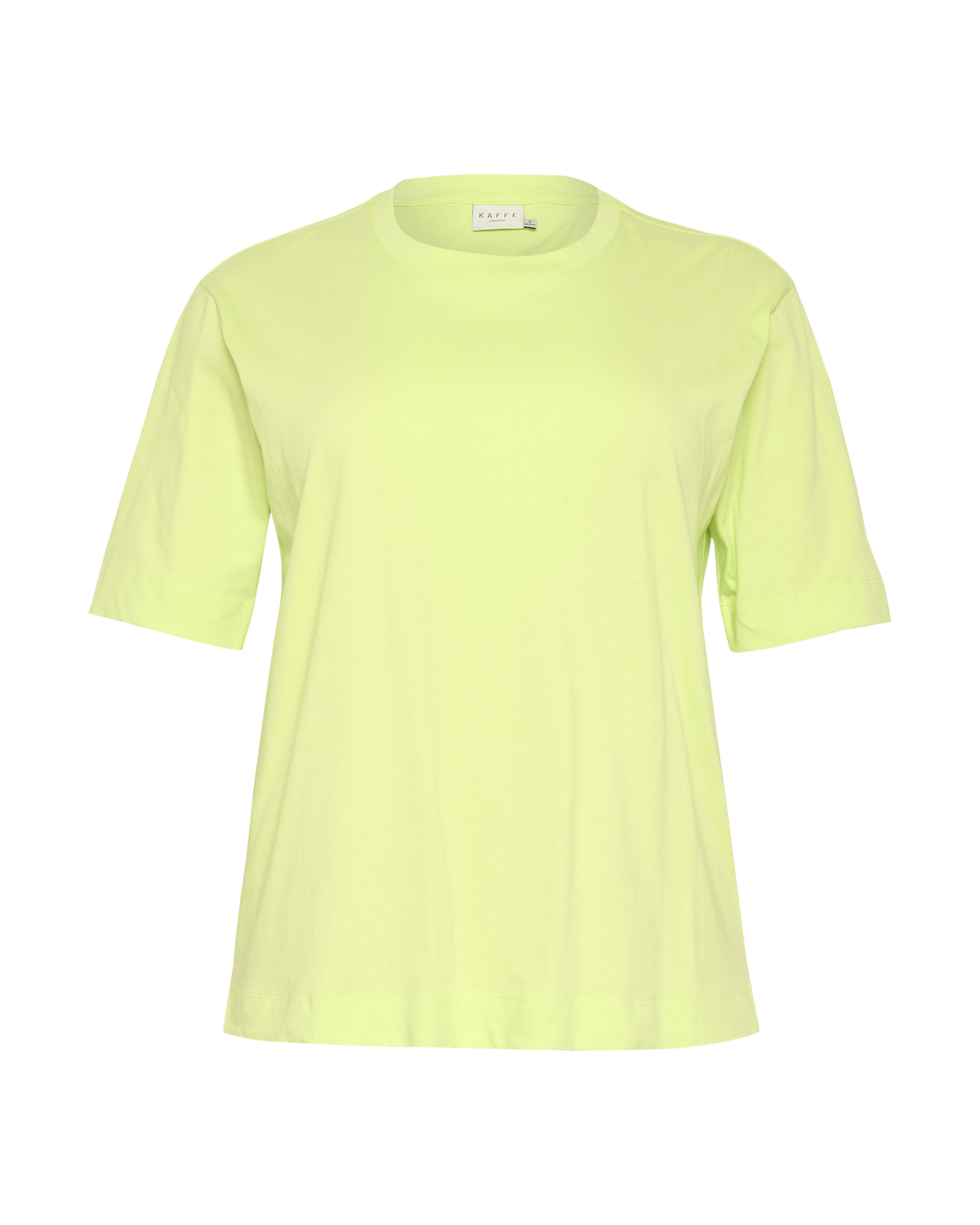 KAFFE CURVE Shirt &#x27;Mina&#x27; in Groen: voorkant
