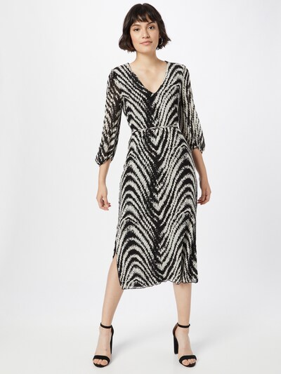 Rochie Freebird pe negru / alb, Vizualizare model
