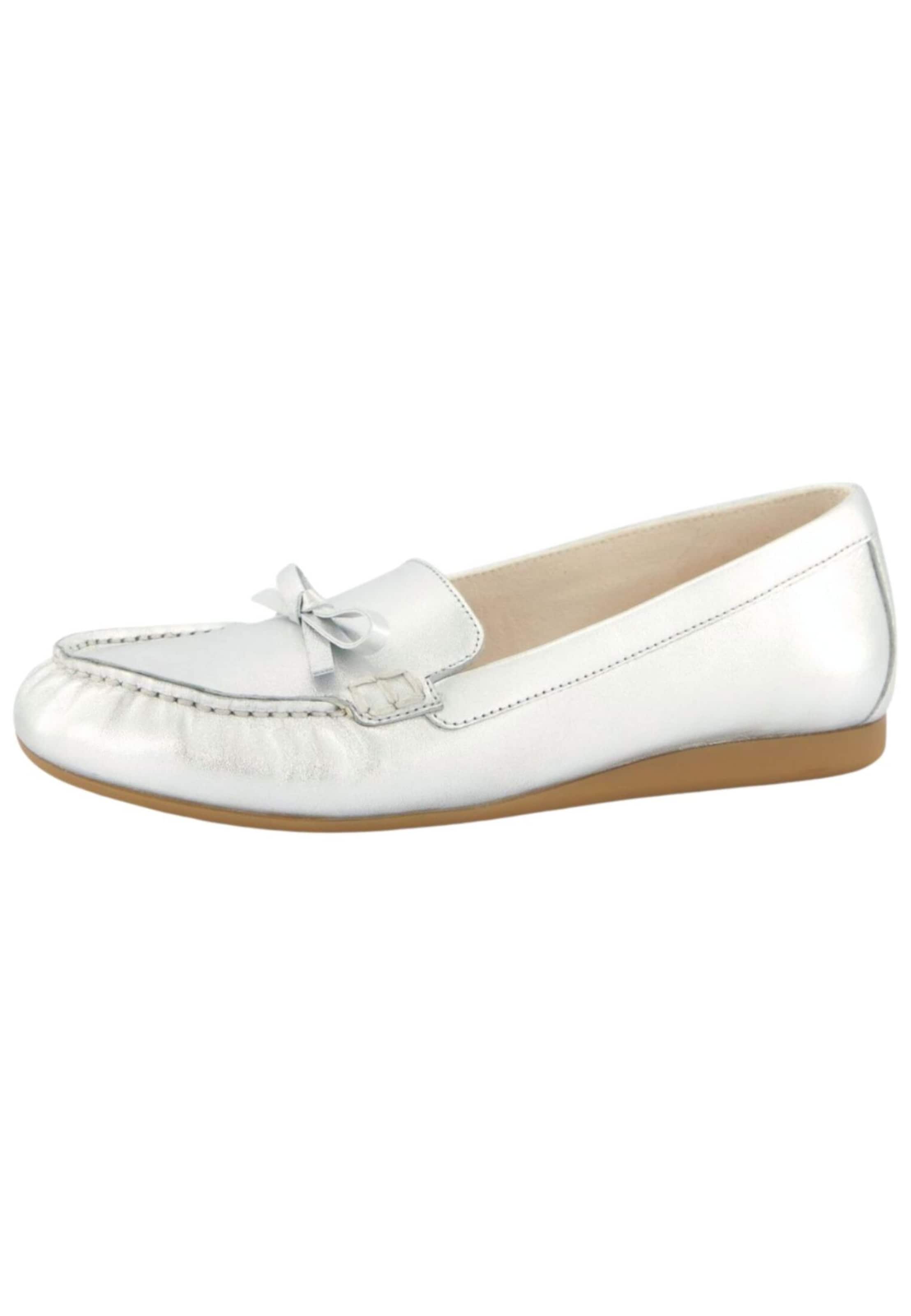 Paul Green Slipper in Silber: Vorderseite