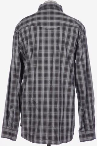 VANS Button Up Shirt in XL in Grey