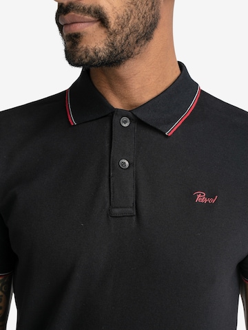 Petrol Industries Poloshirt in Schwarz