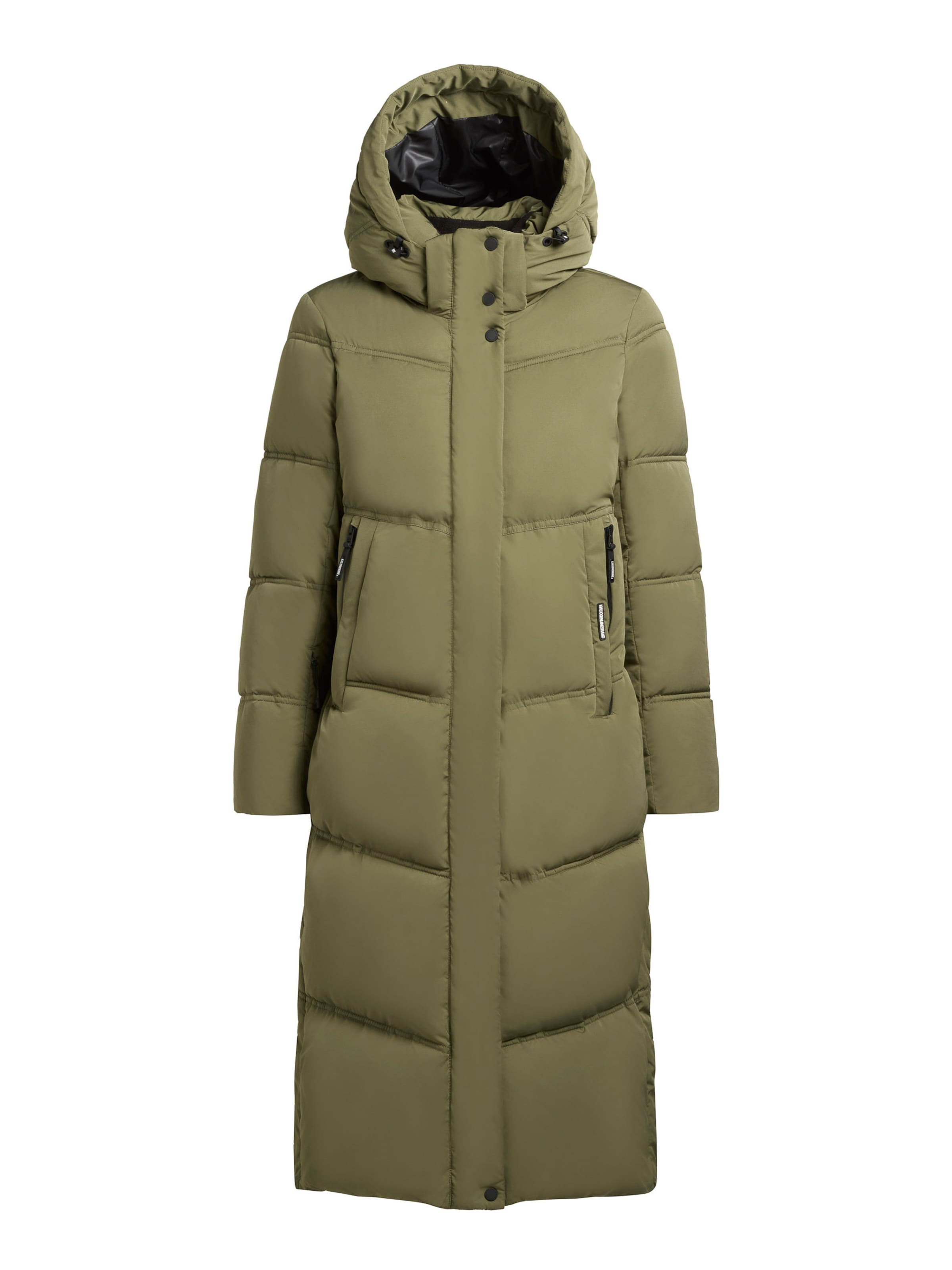 khujo Winter Coat 'Luga2' in Green: front