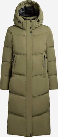 Cappotto invernale 'Luga2' di khujo in verde: frontale