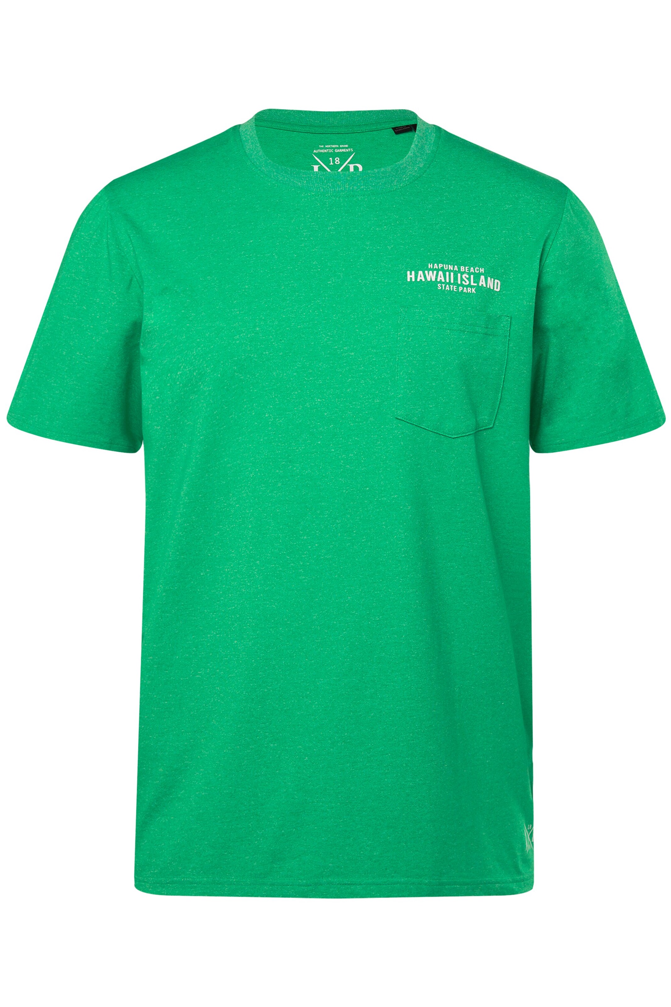 JP1880 Pyjama kurz in Grün: Vorderseite