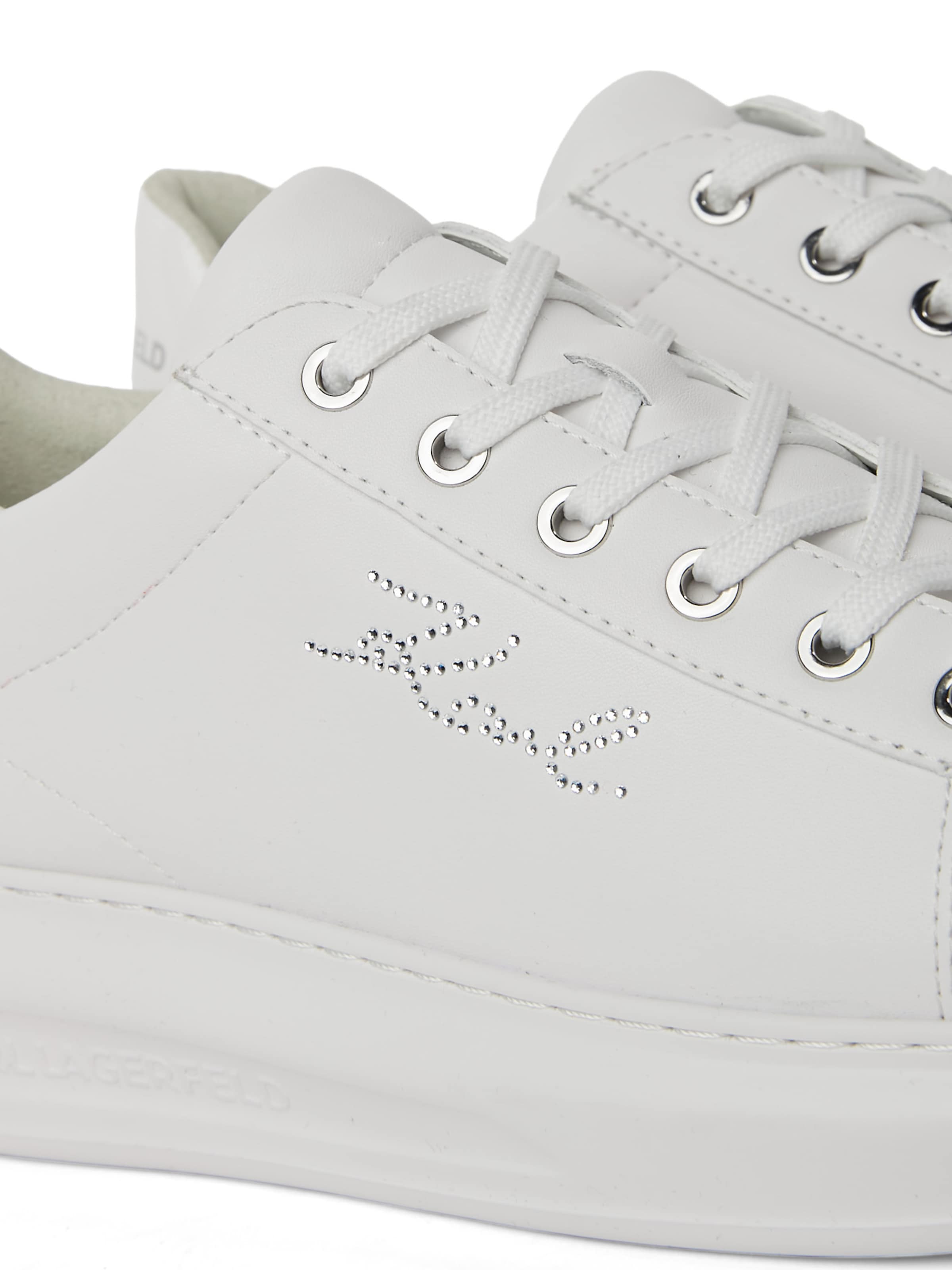 Baskets basses 'Karpi' Karl Lagerfeld en blanc
