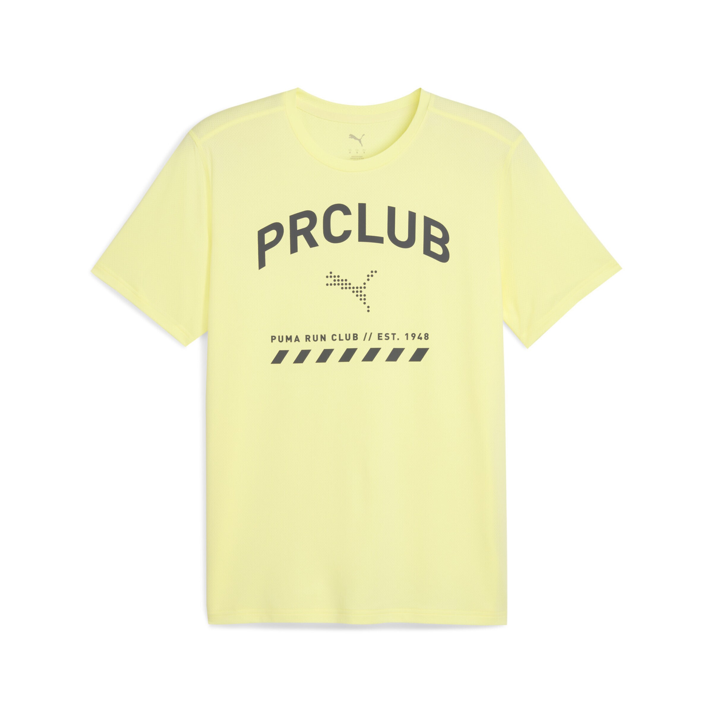 PUMA Performance shirt 'Run Club' in Yellow: front