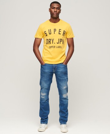 Superdry Shirt in Yellow