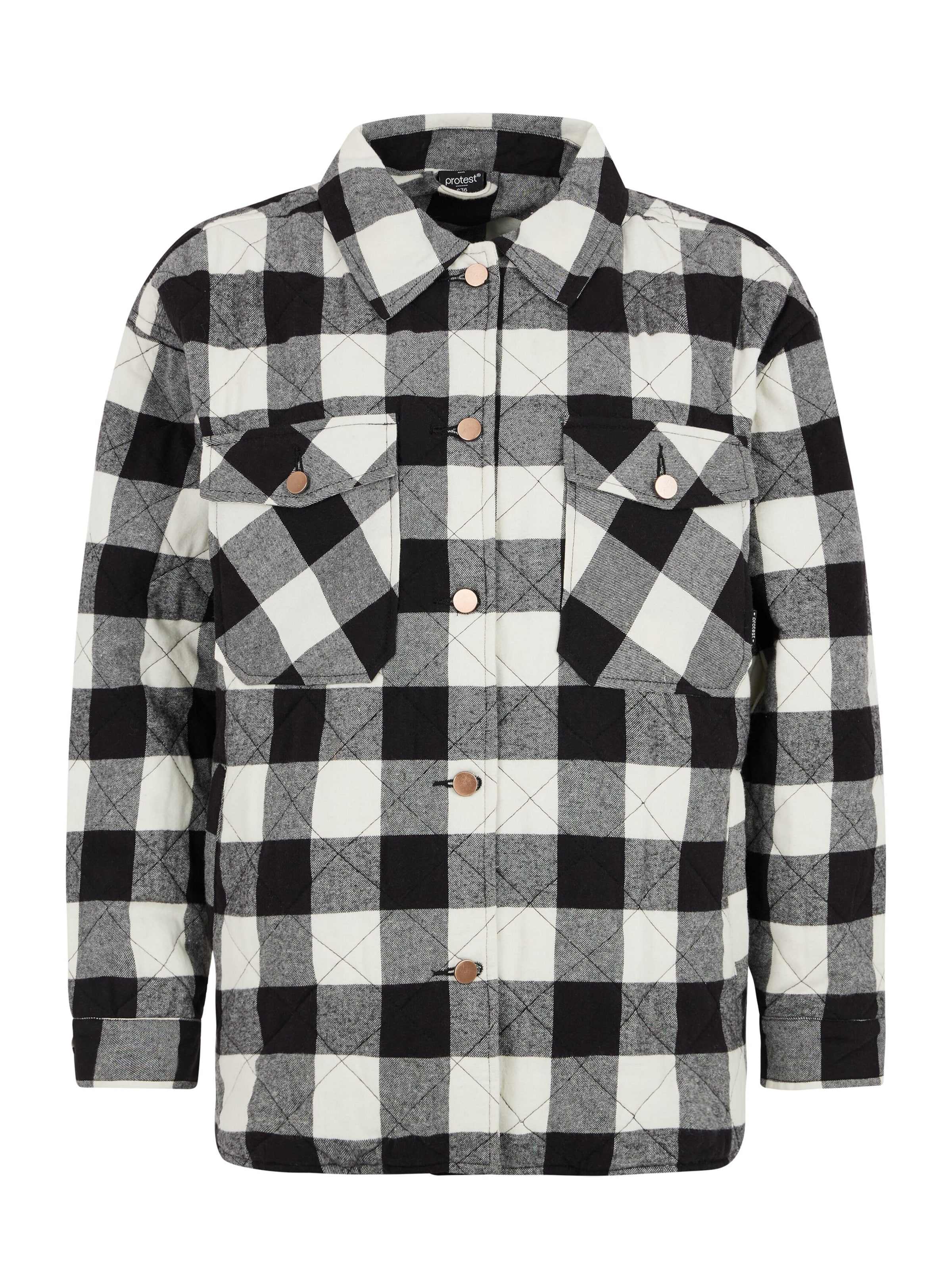 PROTEST Winterjacke 'PRTOHTA'‌‌‌‌‌‌ in Schwarz: Vorderseite