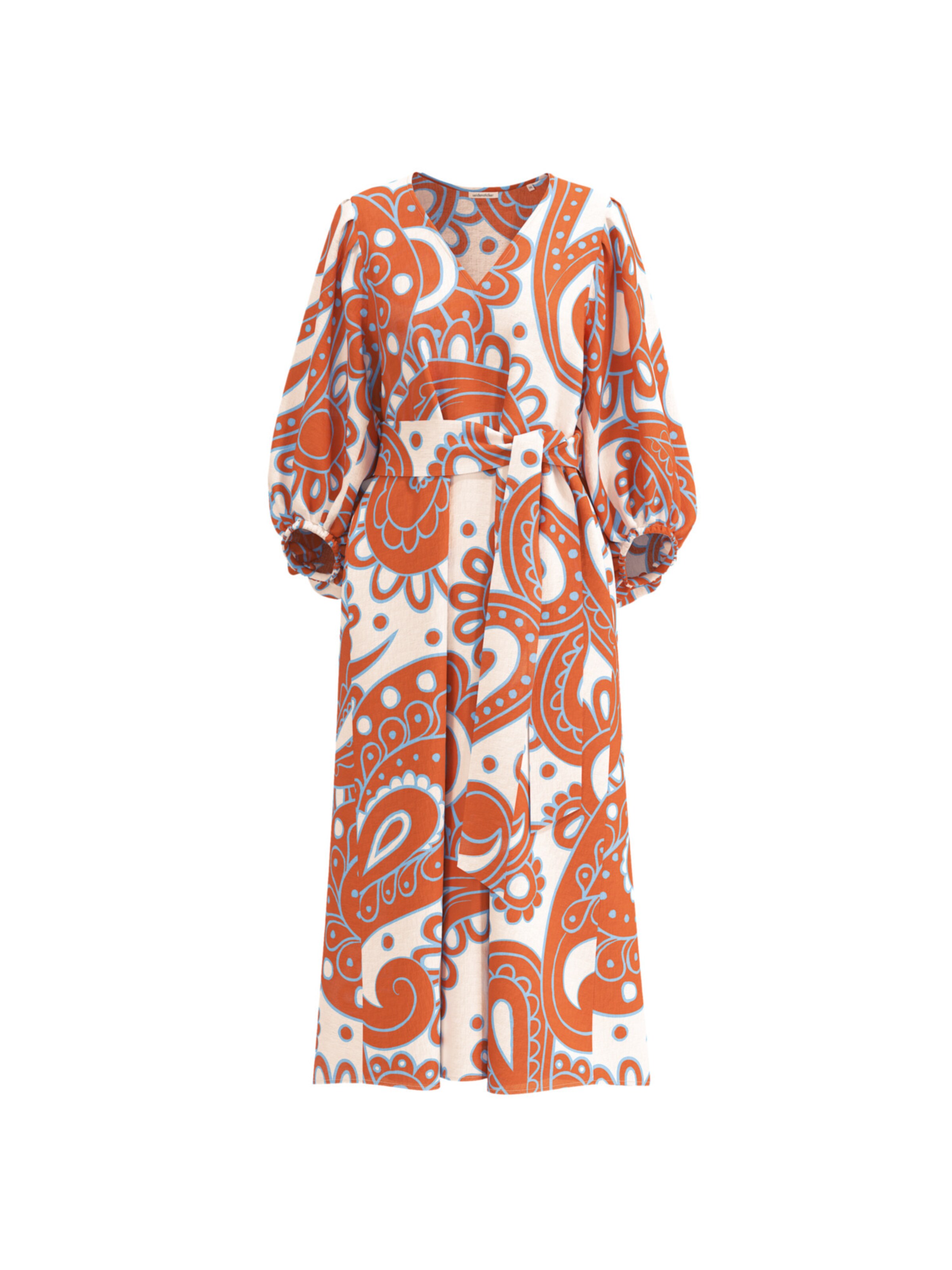 Robe 'Curvy' SEIDENSTICKER en orange : devant