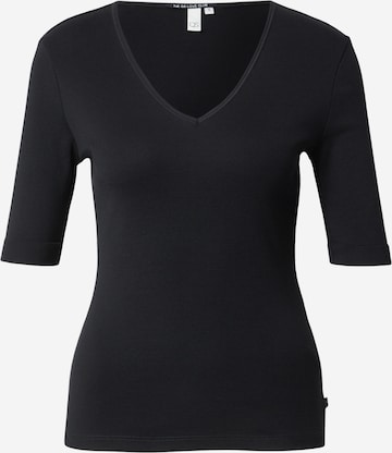 T-shirt QS en gris : devant