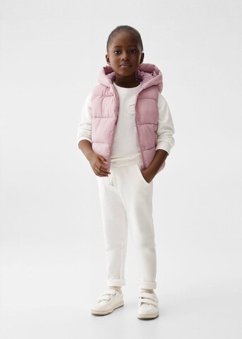 MANGO KIDS Weste 'Laurab' in Pink