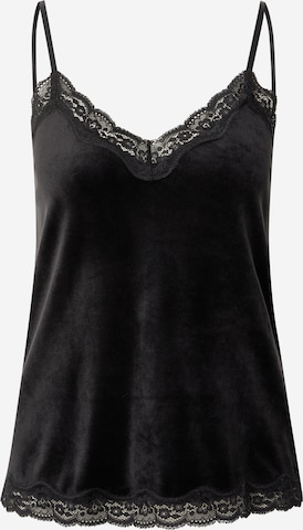 Hunkemöller - Camiseta para dormir en negro: frente