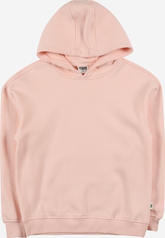 Urban Classics Sweatshirt in Pink: front
