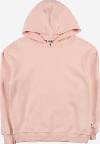 Sweat-shirt Urban Classics en rose : devant