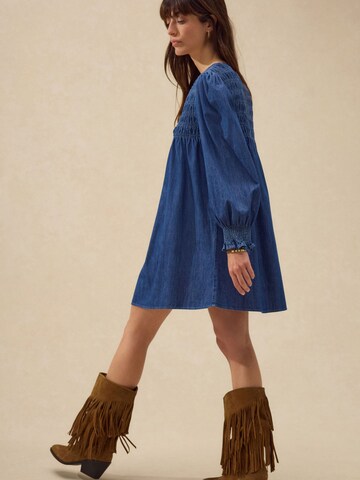 Next - Vestido em azul