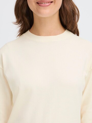 Oxmo Sweater ' OXISCANNY LS ' in Beige
