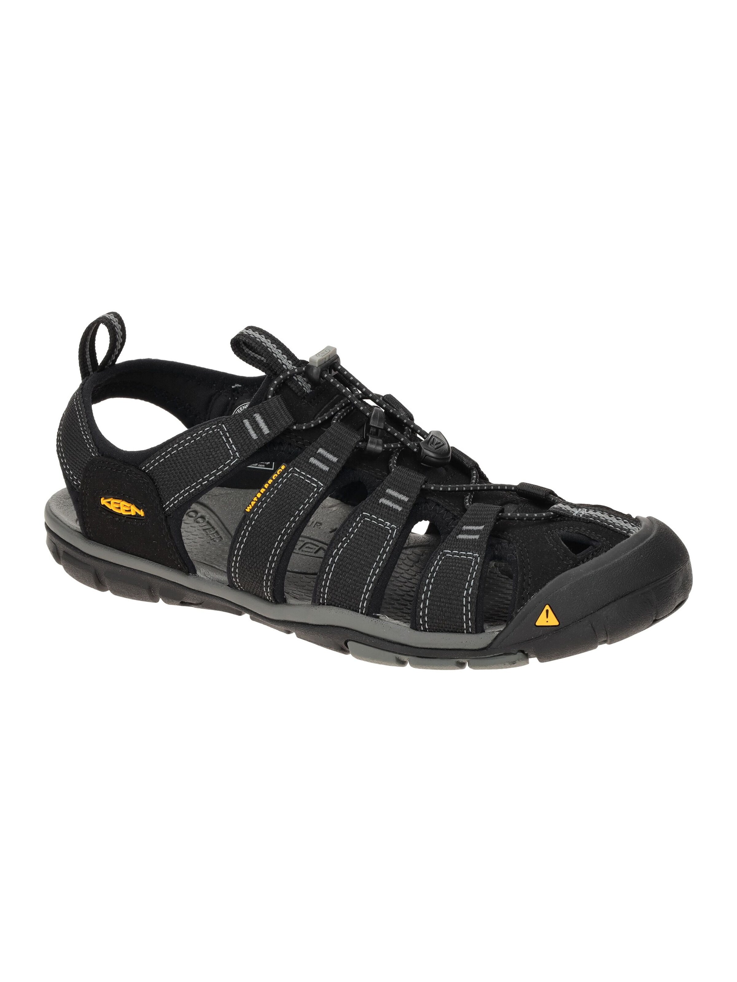 KEEN Sandals in Black: front