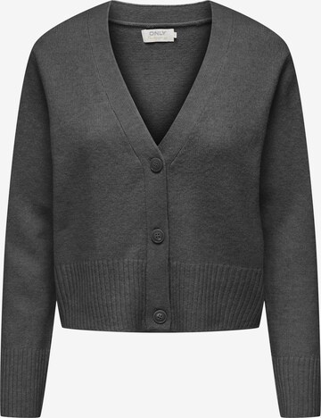 Cardigan 'HAZEL' ONLY en gris : devant