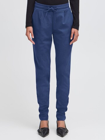 ICHI Tapered Hose 'IHKate' in Blau