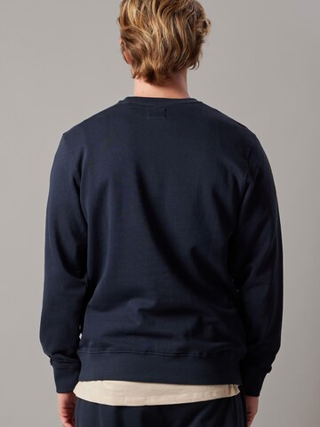 OWN Off With Nature Sweatshirt 'Felpa Felpata Girocollo' in Blauw