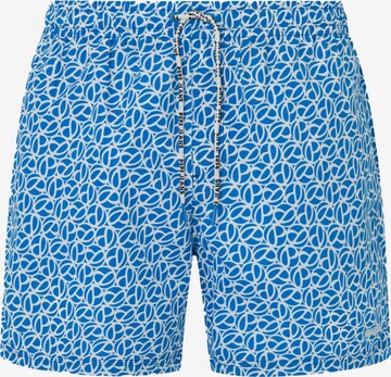 Pepe Jeans Swim Trunks in Blue: front