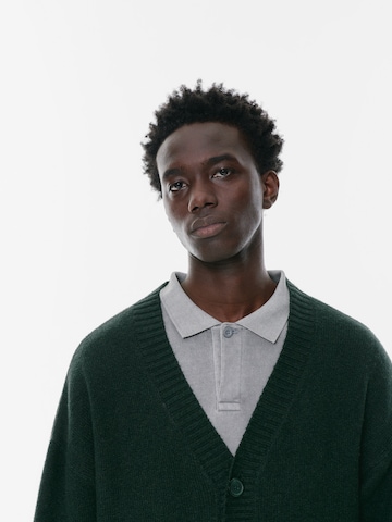 Vestes en maille Pull&Bear en vert
