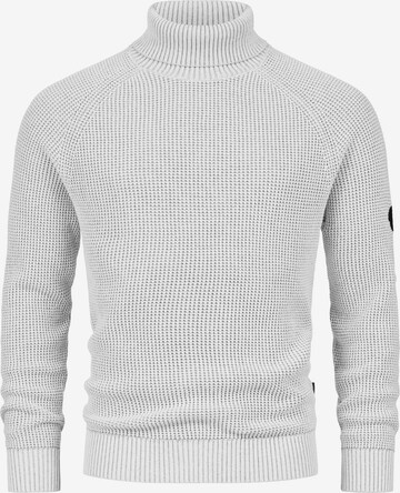 INDICODE JEANS Pullover 'Harlan' in Wei�ß: predná strana