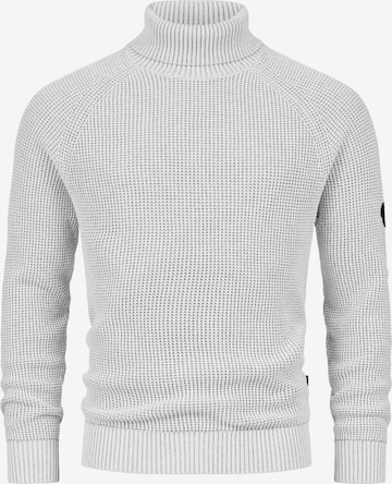 INDICODE JEANS Sweater 'Harlan' in White: front