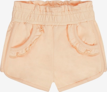 Dirkje Regular Broek 'Jogging shorts' in Oranje: voorkant