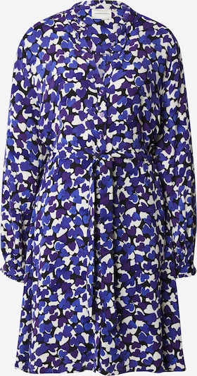 Fabienne Chapot Kleid 'Dorien' in blau / dunkellila / schwarz / weiß, Produktansicht