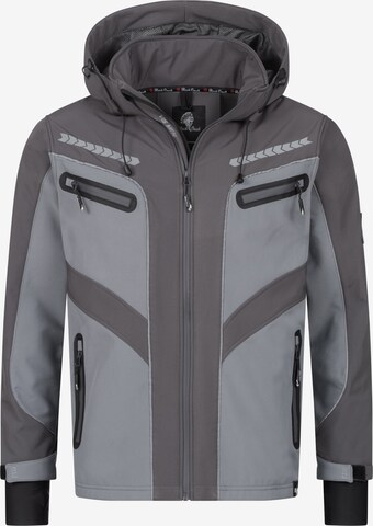 Rock Creek Outdoorjacke in Grau: predná strana