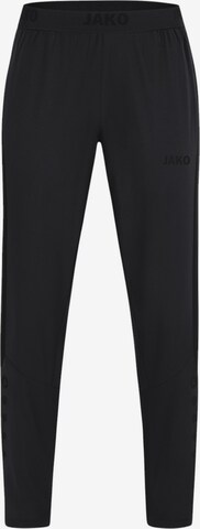 JAKO Workout Pants in Black: front