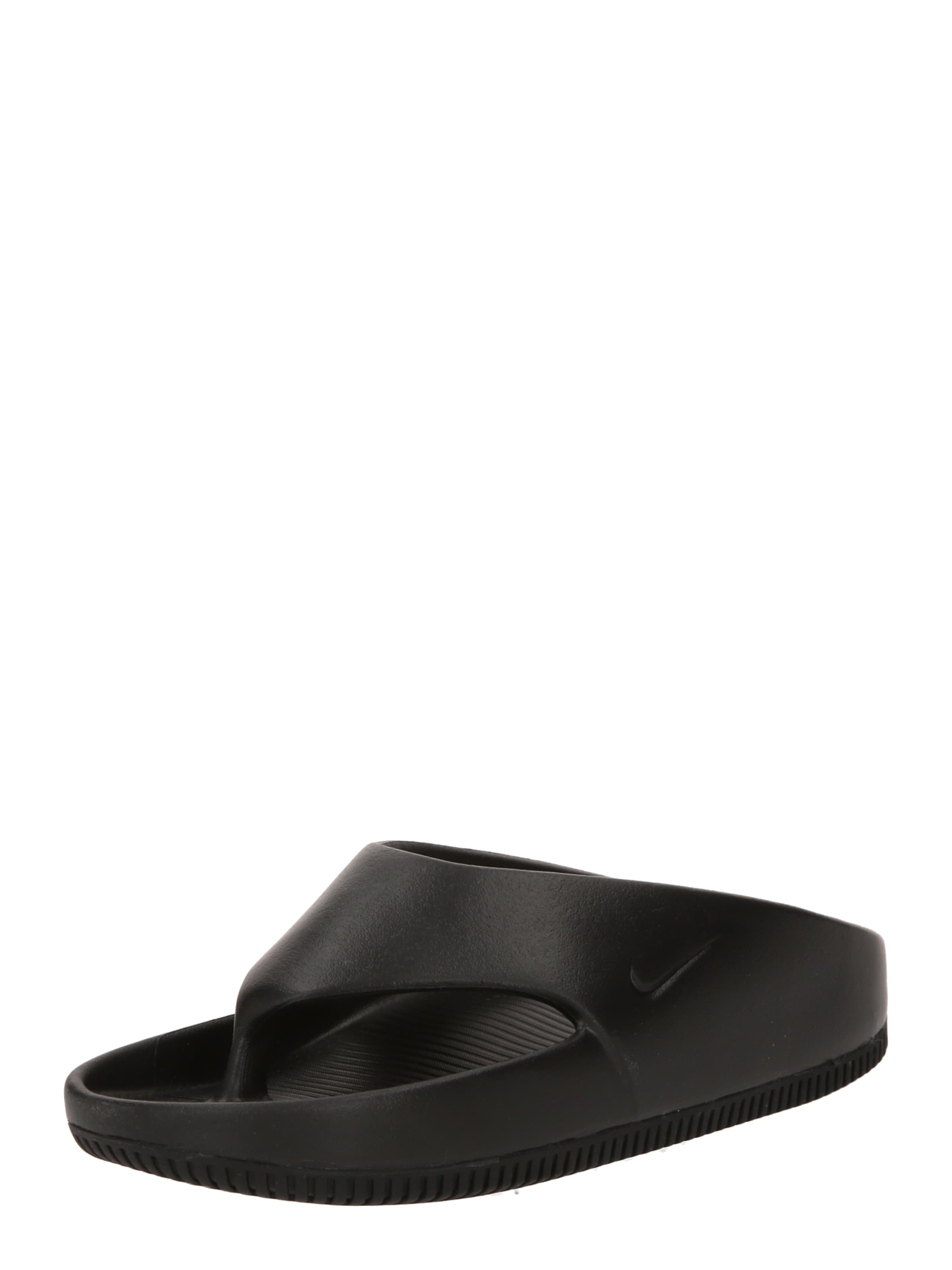 Nike Sportswear - Chinelos de dedo 'Calm' em preto: frente