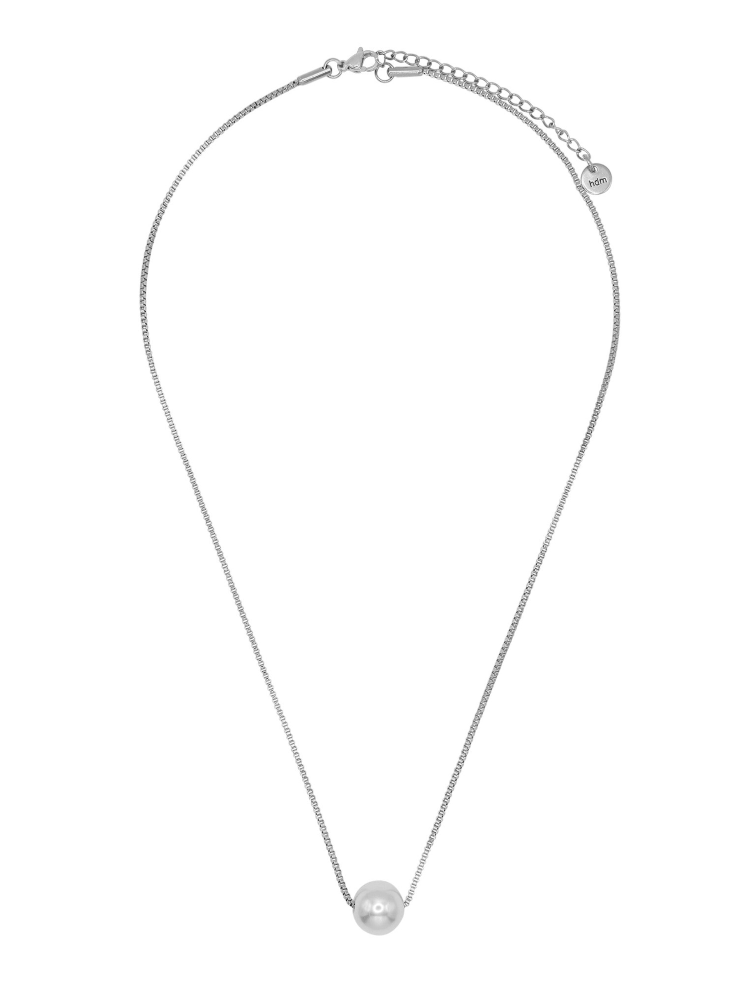 Heideman Ketting 'Pepe' in Zilver: voorkant