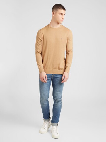 TOMMY HILFIGER Svetr 'ESSENTIAL' – zelená
