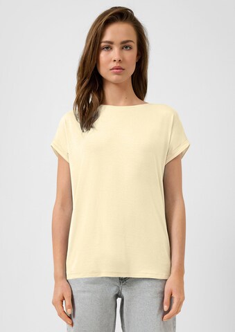 QS Shirt in Yellow: front