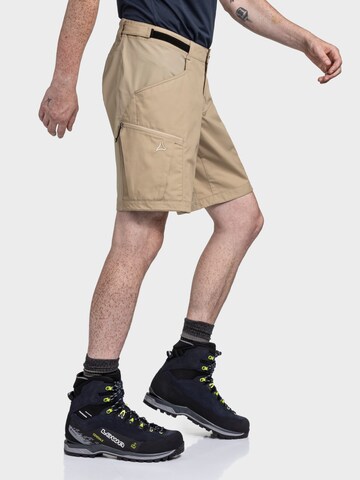 Schöffel Regular Outdoor trousers 'Maghera' in Beige