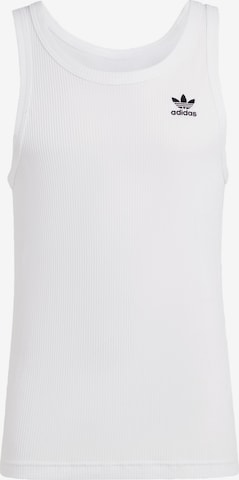 ADIDAS ORIGINALS Shirt 'Essentials' in White: front