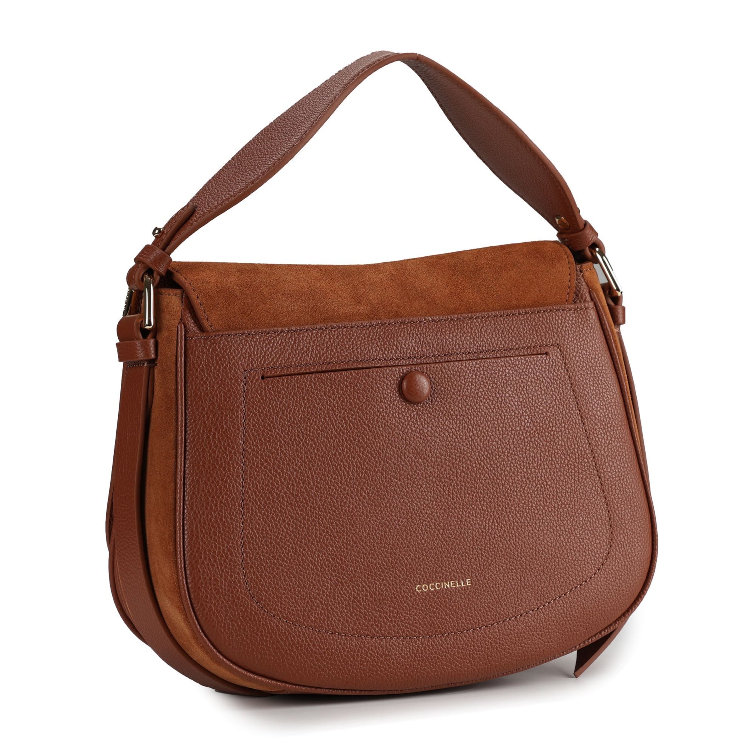 Sac bandoulière 'Mavery' Coccinelle en marron