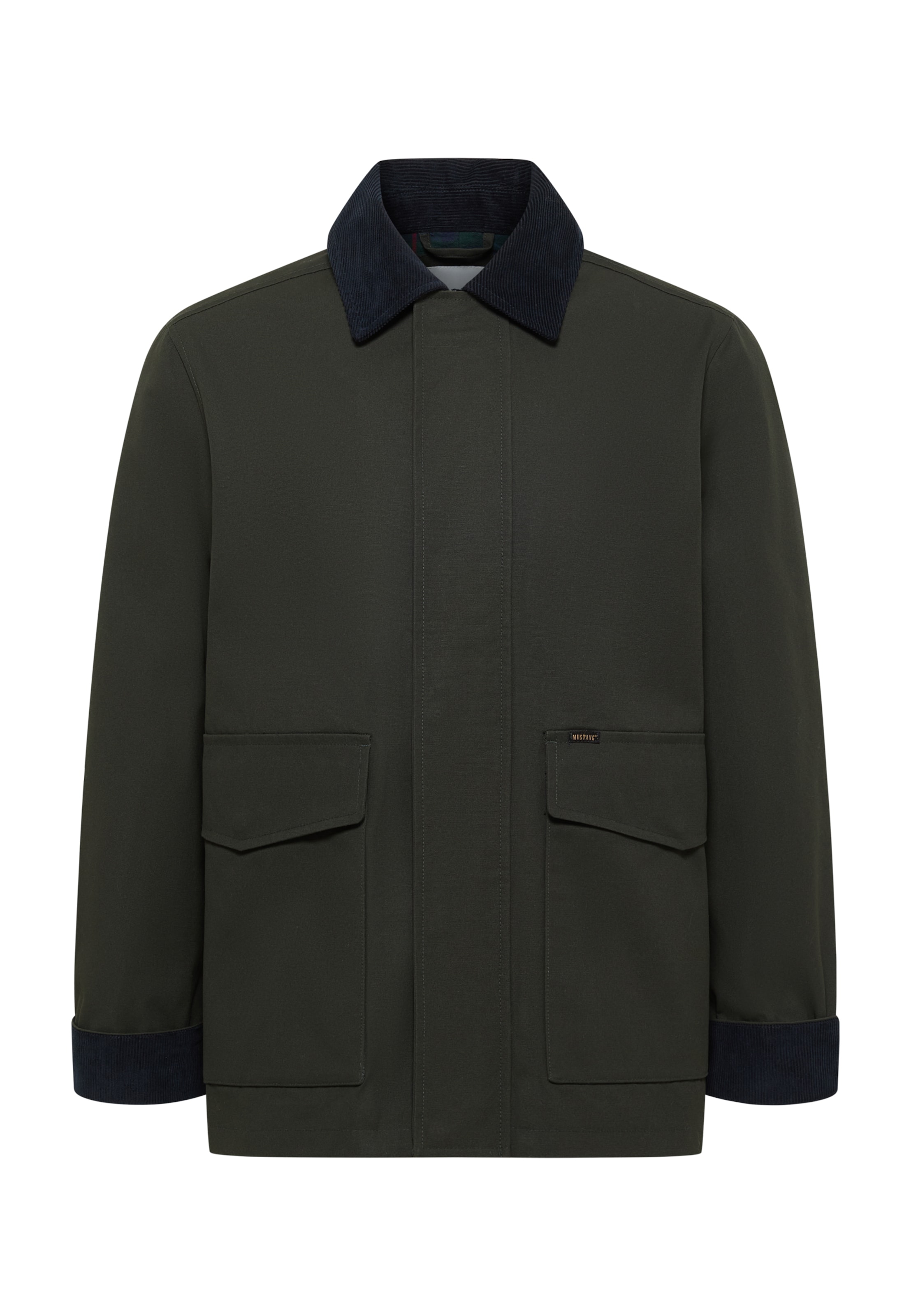 MUSTANG Between-Season Jacket in Green: front