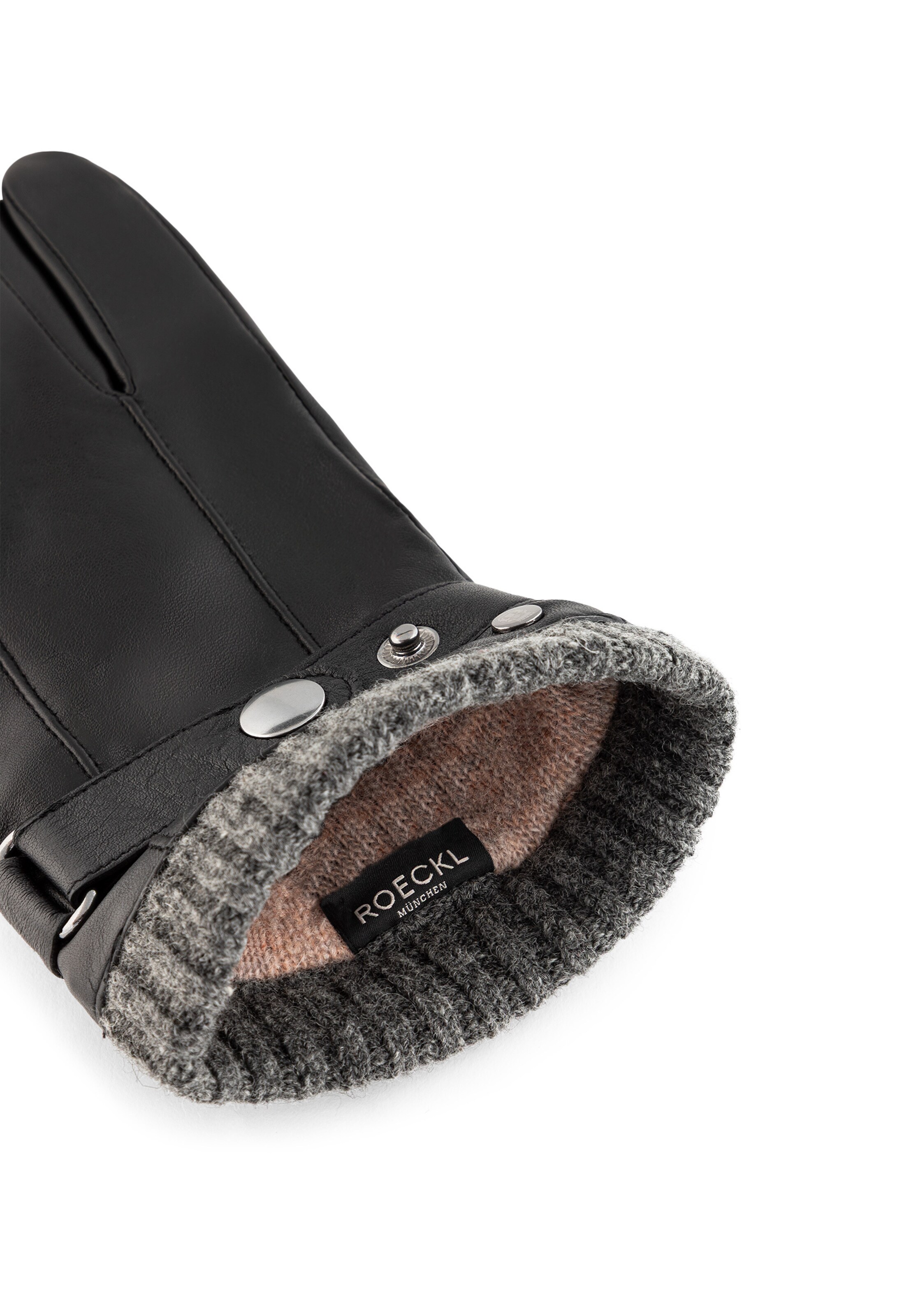 Roeckl Full finger gloves ' WEST ' in Black