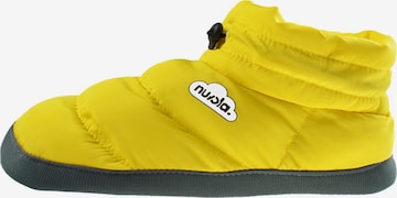 Ciabatta 'Boot Home Party' di Nuvola. in giallo: frontale