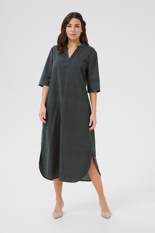 Robe-chemise 'Kaisey' Kaffe en noir : devant