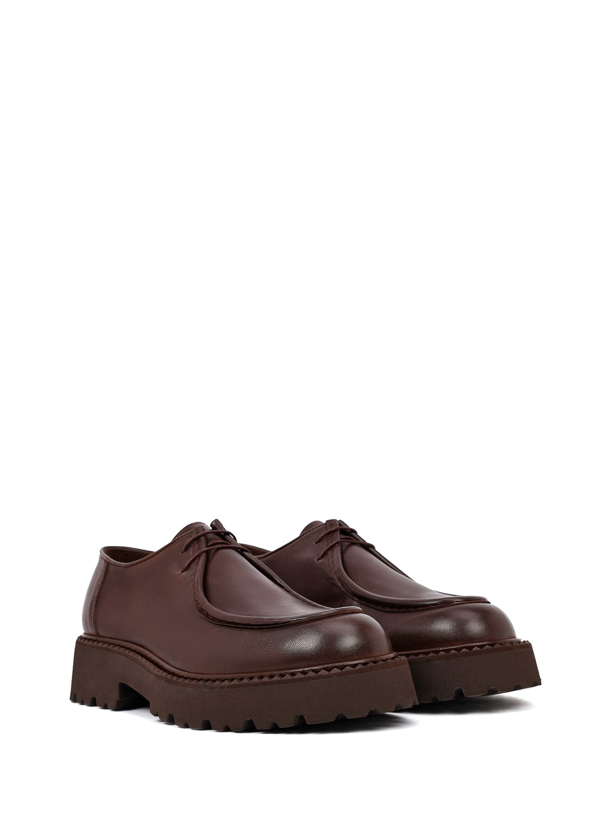 Derimod Schnürschuh in Braun