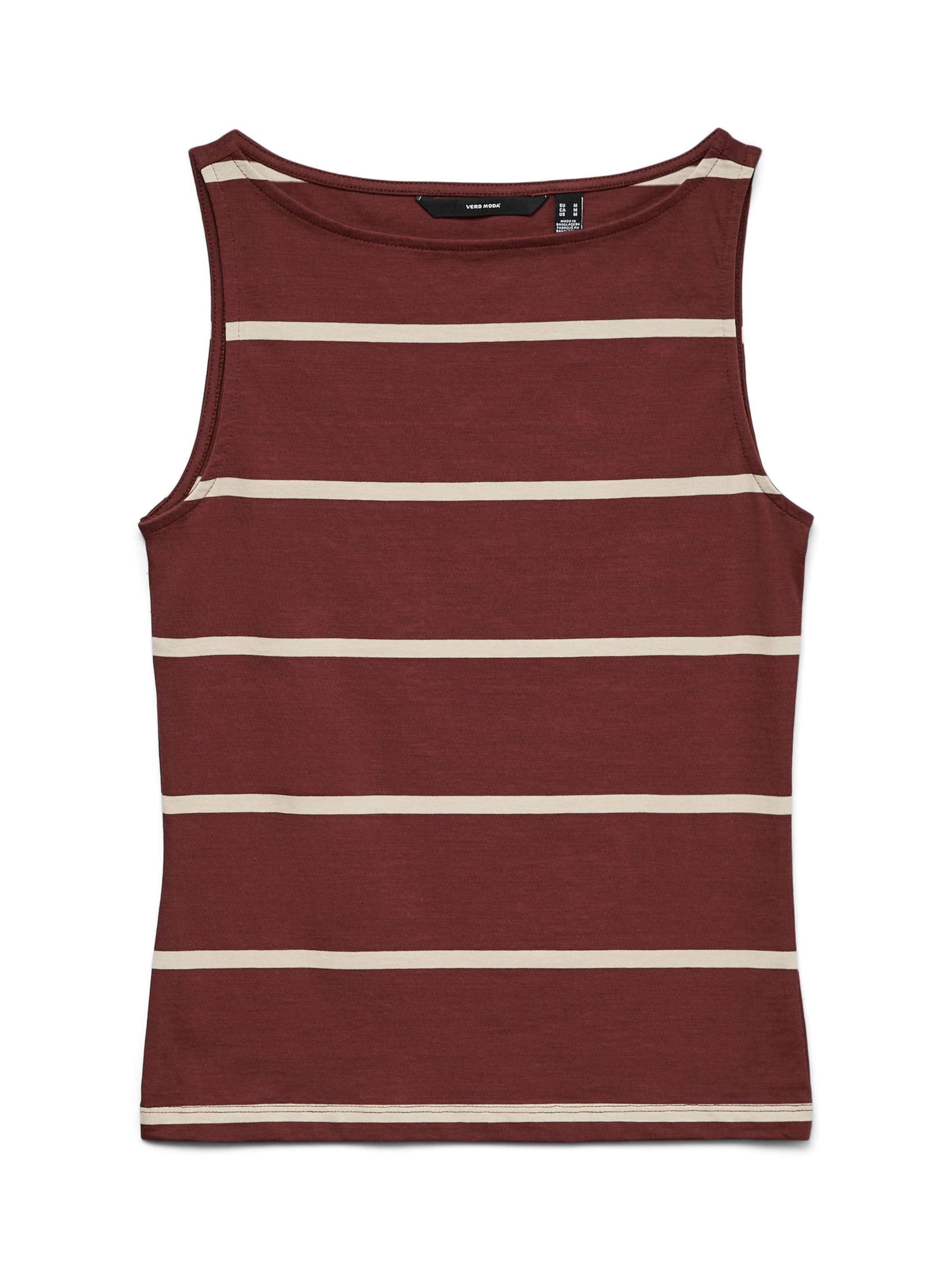 VERO MODA Top in Bruin: voorkant
