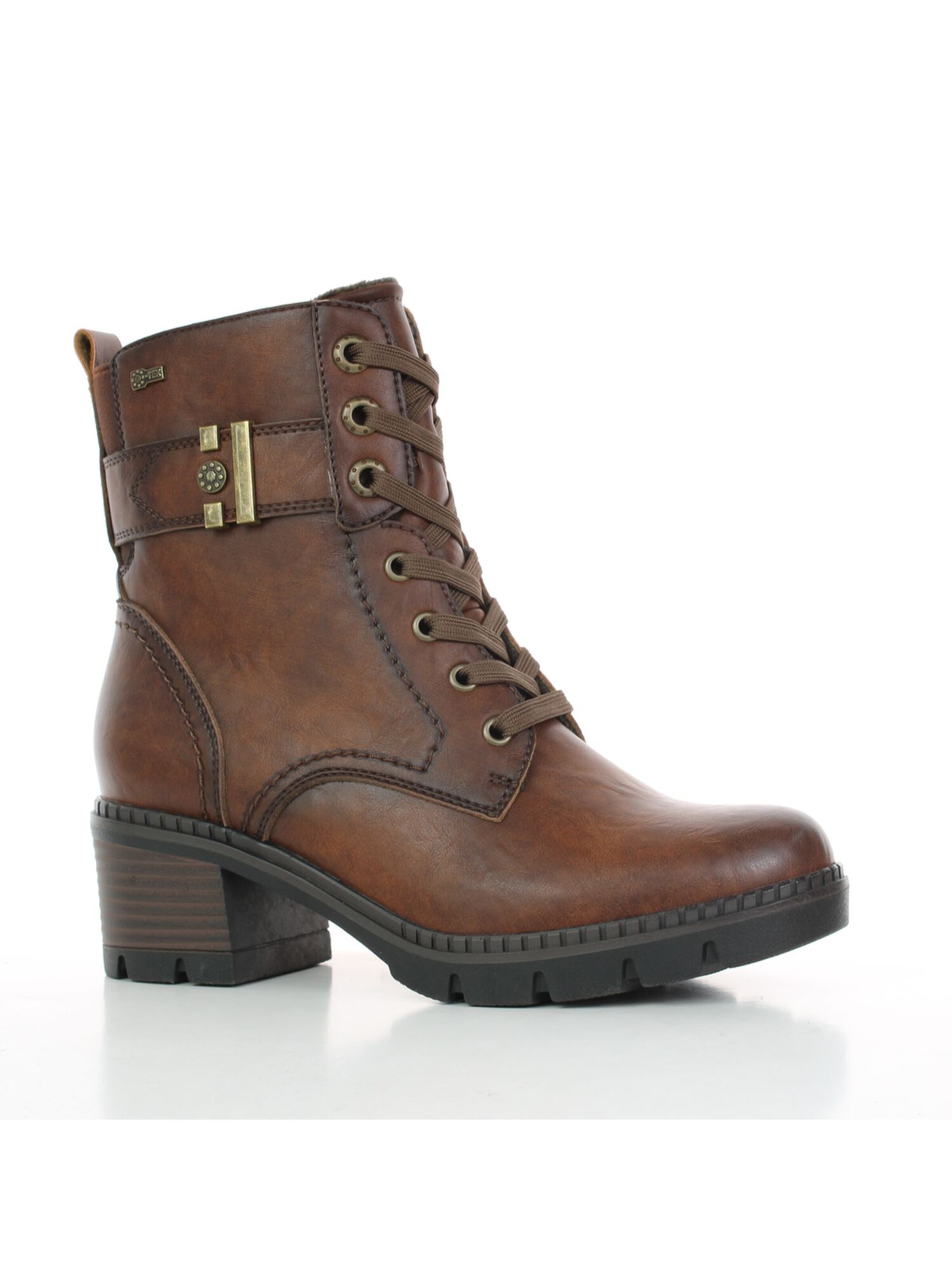 Bottines Relife en marron : devant